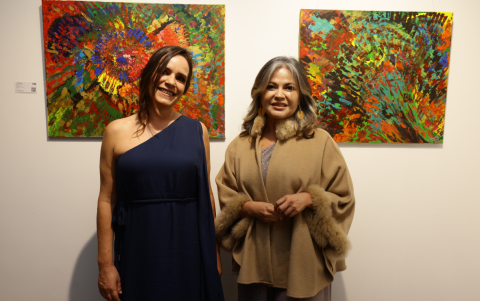 María Lanusse y Patricia Jaramillo.