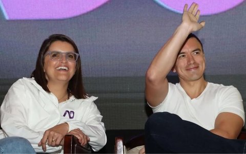 María José Pinto es la nueva vicepresidenta del Ecuador, que acompañará a Daniel Noboa hasta 2029.