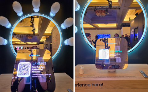 Samsung Beauty Mirror es un espejo inteligente que no solo refleja tu imagen, sino que analiza tu piel y ofrece recomendaciones personalizadas para tu cuidado facial.