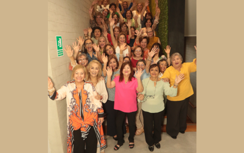 Shirley Prieto y Blanca Silva organizaron este evento especial, mientras que Fátima Flores tuvo a su cargo el brindis.