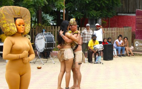 El festival denominado Santa Elena de los Guancavilcas es una oportunidad única para mostrar los ritos que practicaban los ancestros de la región.