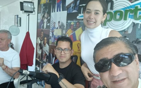 Byron Moreno es comentarista deportico en Mach Deportes.