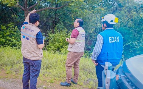El hecho se registró la tarde de este sábado 18 de enero.