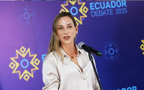 Andrea González reconoció a Ecuador como un narcoestado.