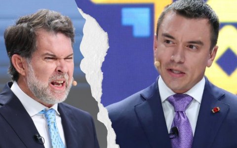 Tabacchi le pidió a Noboa que mencionara los nombres de los cuatro menores de edad asesinados en Taura.