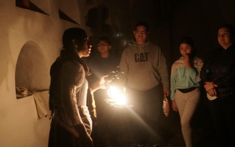 La ruta se realiza todos los sábados en el museo ubicado en la calle Hermano Miguel y Juan Jaramillo, Centro Histórico de Cuenca.