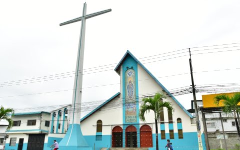 El templo fundado por monseñor Olindo Spagnolo está dedicado a la Virgen María.Francisco Flores