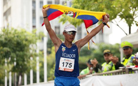 Andrés Chocho representó al país en cuatro Juegos Olímpicos.