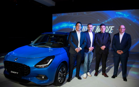 Juan Sebastián Becerra, Albert Fábrega, Esteban Acosta, Fausto Baca y Pablo Ordóñez.