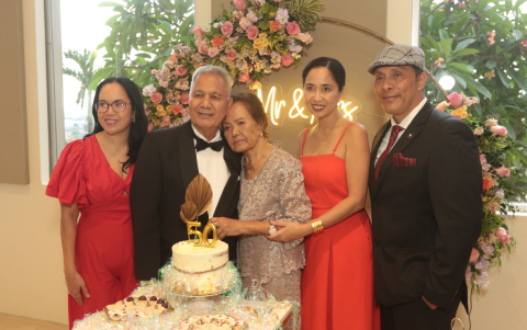 Joyce Reyes, Aurelio Reyes y Corazón, Martha Reyes y Chyrlo Reyes.