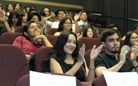 Público presente Chloé Silva.