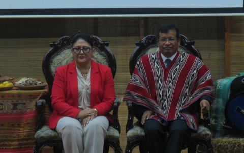 La vicerrectora de la Espoch será la Mamá Shalva y Luis Alberto Toaza, vicerrector de investigación de la Unach, será el Yaya Carnaval.