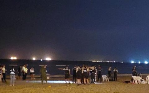 La tranquilidad en la playa de Chipipe, en Salinas, se terminó con el ataque armado.