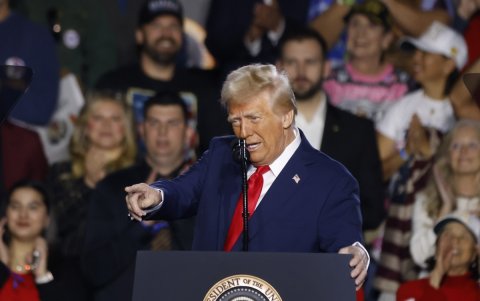 El presidente de Estados Unidos, Donald Trump.