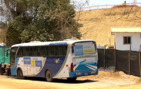 En donde se levanta el penal de máxima seguridad, no hay obreros relacionados al proyecto.