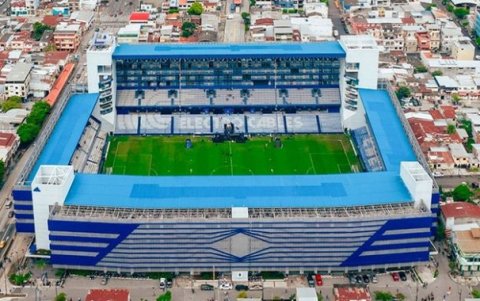 Estadio George Capwell, la casa de Emelec en Guayaquil.