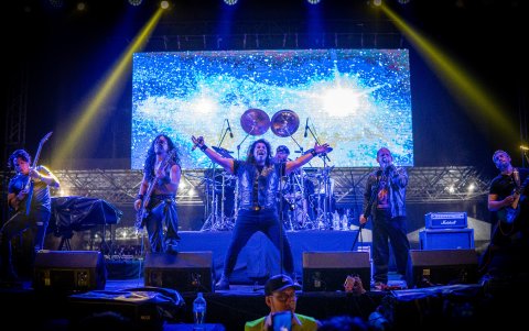 Lancelot acortó su repertorio en Guayaquil pese a que el público les pidió más canciones el sábado pasado.