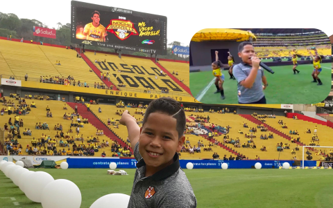 El joven artista ya le cantó a su equipo de sus amores en la Noche Amarilla de 2018 cuando la estrella invitada fue el brasileño Kaká.