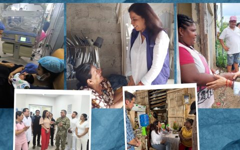 Actividades de Cynthia Gellibert desde el 27 hasta el 29 de enero de 2025, siendo vicepresidenta de Ecuador.