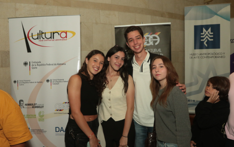 Milena Acevedo, Salma Jairala, Juan Martin Noboa, Anne Katrin Von Buchwald.