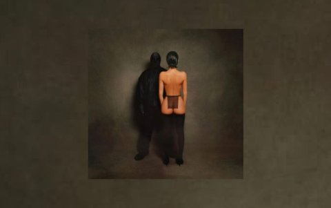 Portada del álbum Vultures de Kanye West.