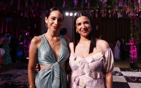 Mirian Rodríguez y Anai Galecio.