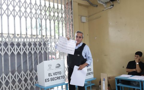 Jimmy Jairala obtuvo menos del 1 % de la votación en 2025.