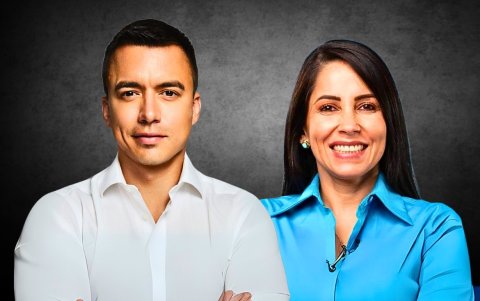 Daniel Noboa y Luisa González son los más votados, según Exit Poll.