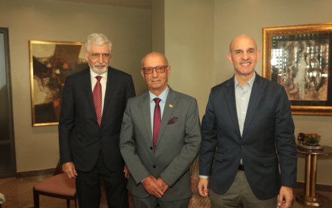 Antonio Marques, Carlos Koch y Juan Carlos Díaz Granados.