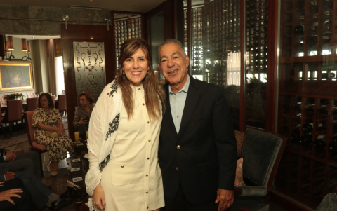 Paula Casado y José Brito.