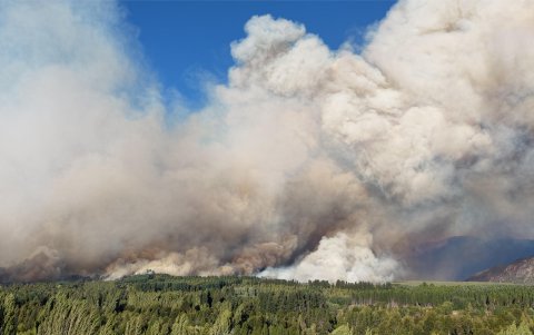 Los incendios en El Bolsón, Río Negro (Argentina), en estos días se muestran imparables y afectan a las provincias de Neuquén, Río Negro y Chubut y a dos parques nacionales .