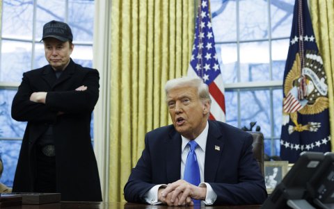 El presidente Donald Trump llegó por segunda ocasión a la Presidencia.