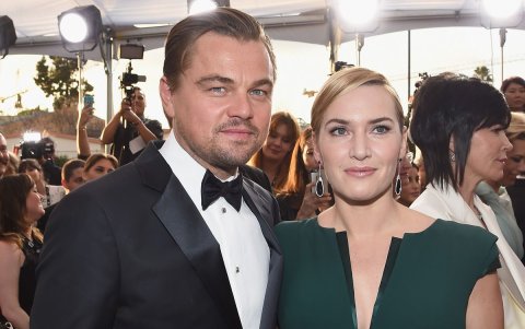 Leonardo DiCaprio y Kate Winslet.