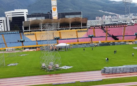 El mayor ingreso del estadio es por concepto de alquiler para conciertos.