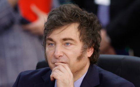 El presidente de Argentina, Javier Milei.