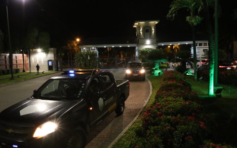 En la urbanización hubo pánico por aquella situación de violencia.