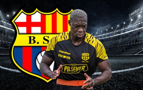 Felipe Caicedo es el fichaje estrella de Barcelona SC en esta temporada 2025.