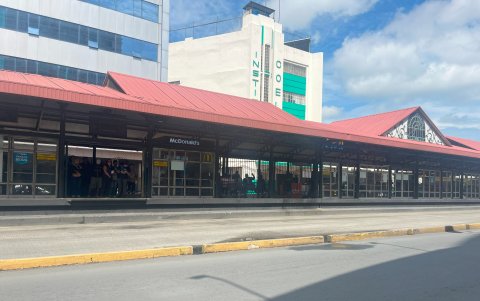 Estación Caja del Seguro del sistema Metrovía.