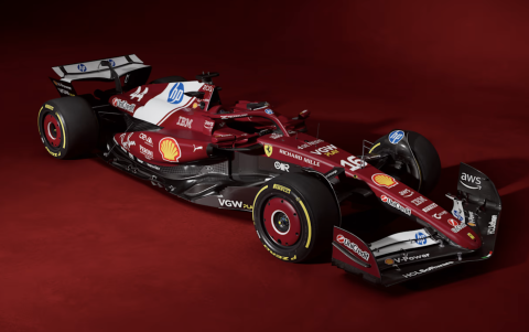 Ferrari presentó su SF-25 para la temporada 2025