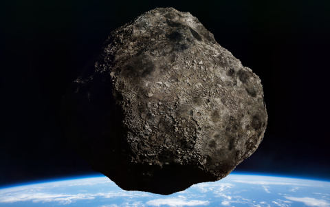 Referencial. Asteroide 2024 YR4.