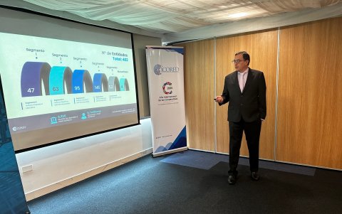 Édgar Peñaherrera, gerente de Icored, este 20 de febrero de 2025.