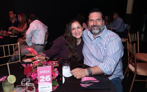 Cristina Borja y Carlos Salazar.