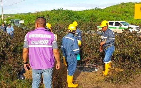 Se iniciaron los trabajos de limpieza en la zona.