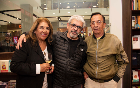 Graciela Martínez, Diego Oquendo Sánchez y Aníbal Jurado.