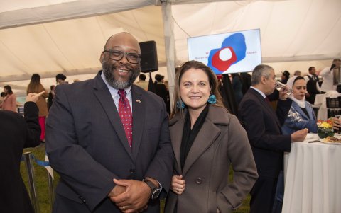 Arthur Brown y Gina Ochoa.