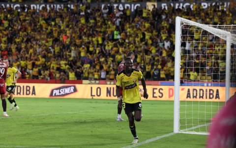 Janner Corozo, delantero del BarcelonaSC.