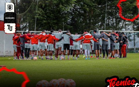 Técnico Universitario se alista para la segunda fecha de LigaPro ante Libertad