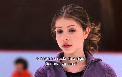 Una de las escenas más virales de Sueños sobre hielo.