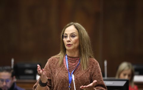 Pierina Correa presentó el informe de fiscalización sorbe el caso Malvinas.
