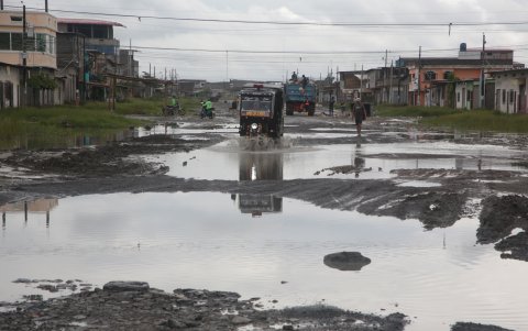 En la cooperativa Nuevos Horizontes en Durán, las clases hace un mes debieron ser virtuales, antes las dificultades para acceder a los planteles ahí ubicados.
